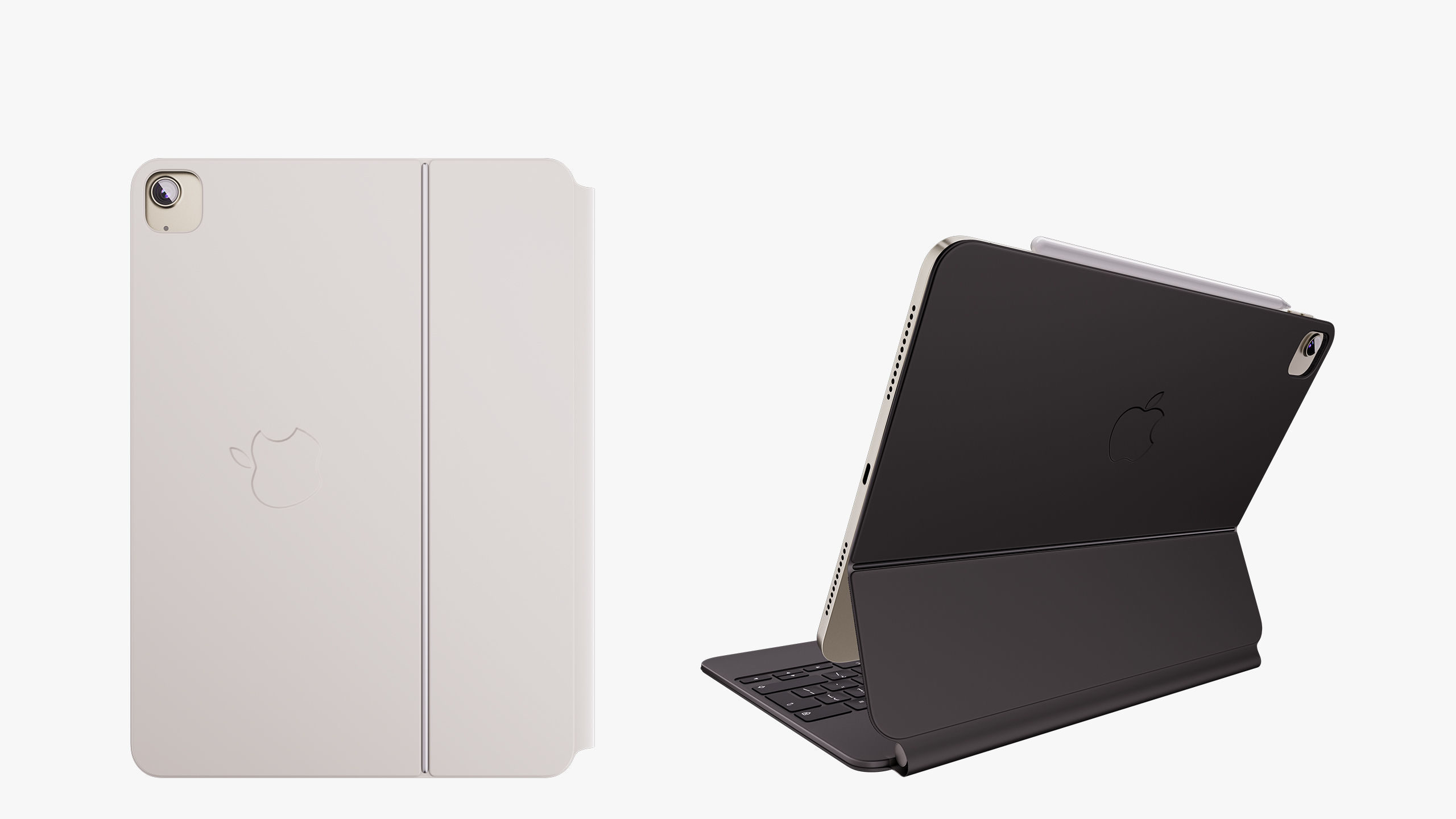 Apple iPad Air 11 - 13 inch M2 2024 With Magic Keyboard 3D model_84