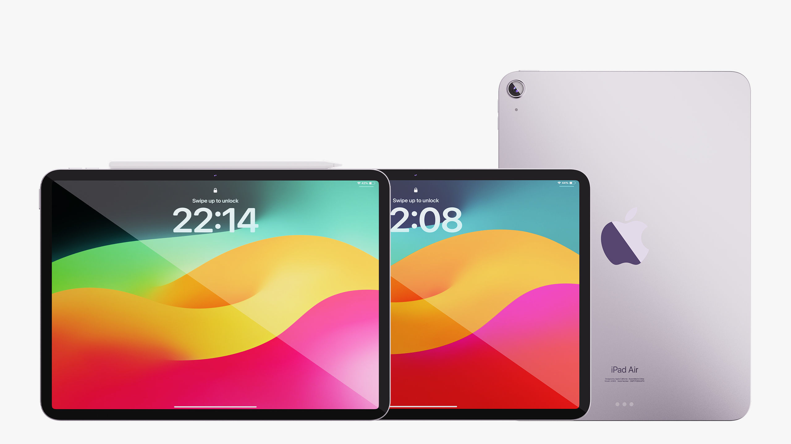 Apple iPad Air 11 - 13 inch M2 2024 With Magic Keyboard 3D model_20