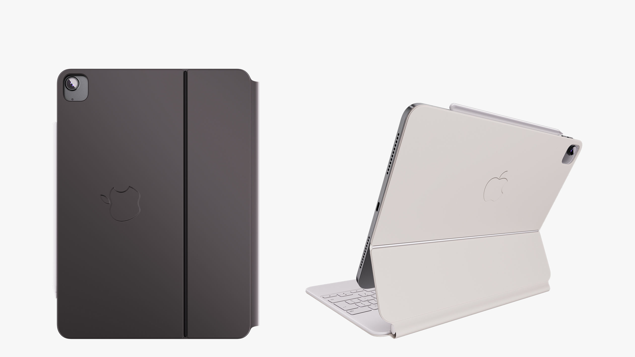 Apple iPad Air 11 - 13 inch M2 2024 With Magic Keyboard 3D model_82