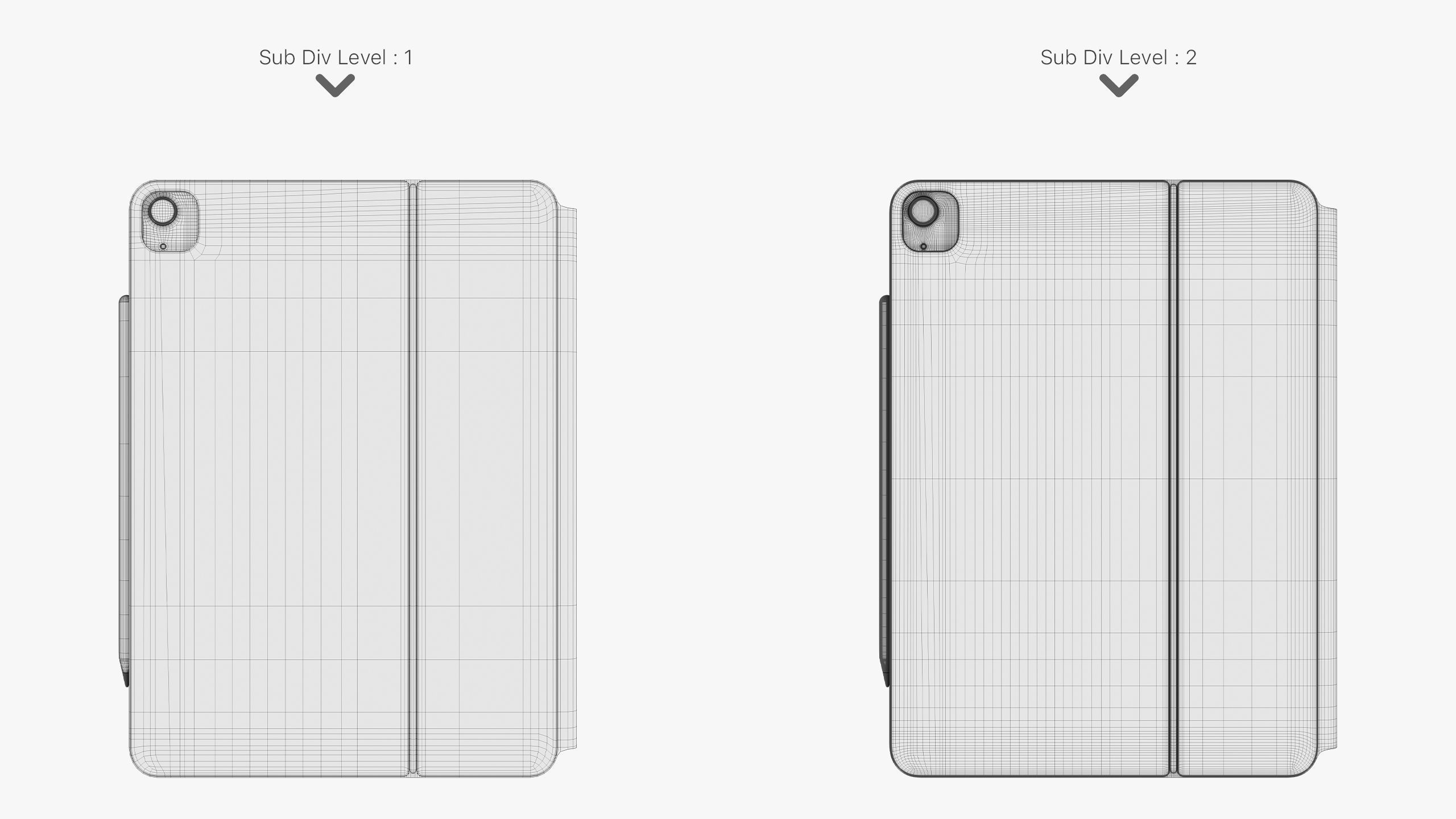 Apple iPad Air 11 - 13 inch M2 2024 With Magic Keyboard 3D model_106