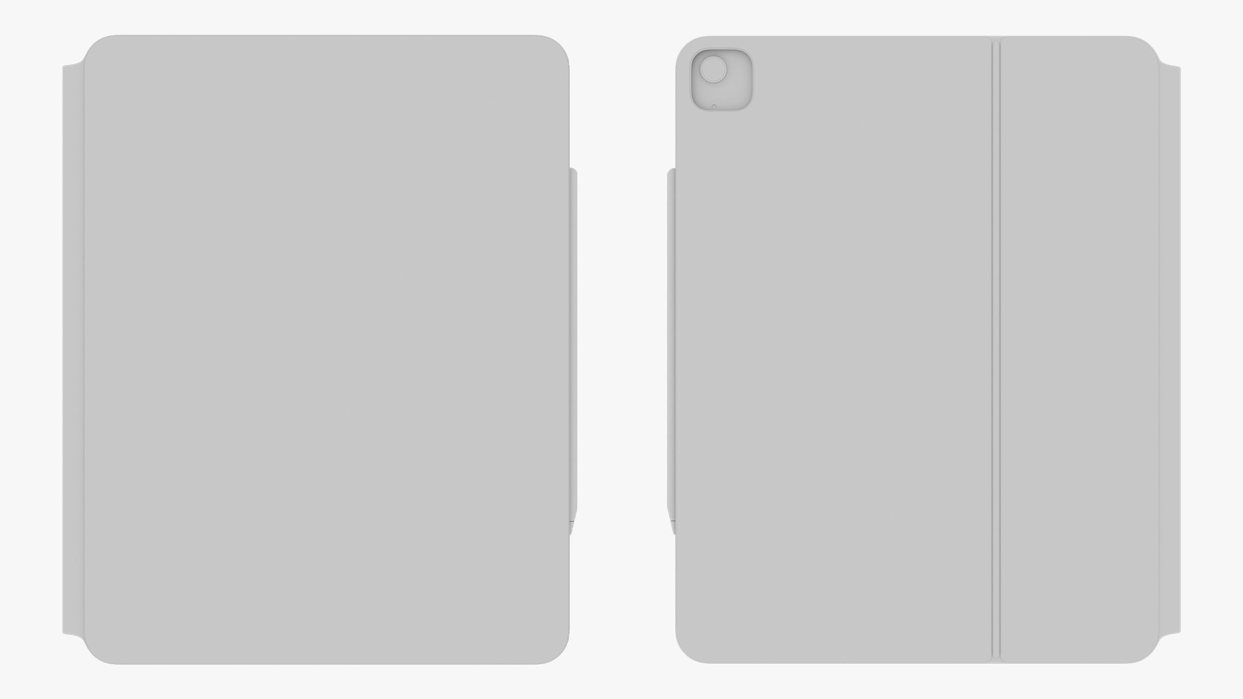 Apple iPad Air 11 - 13 inch M2 2024 With Magic Keyboard 3D model_87