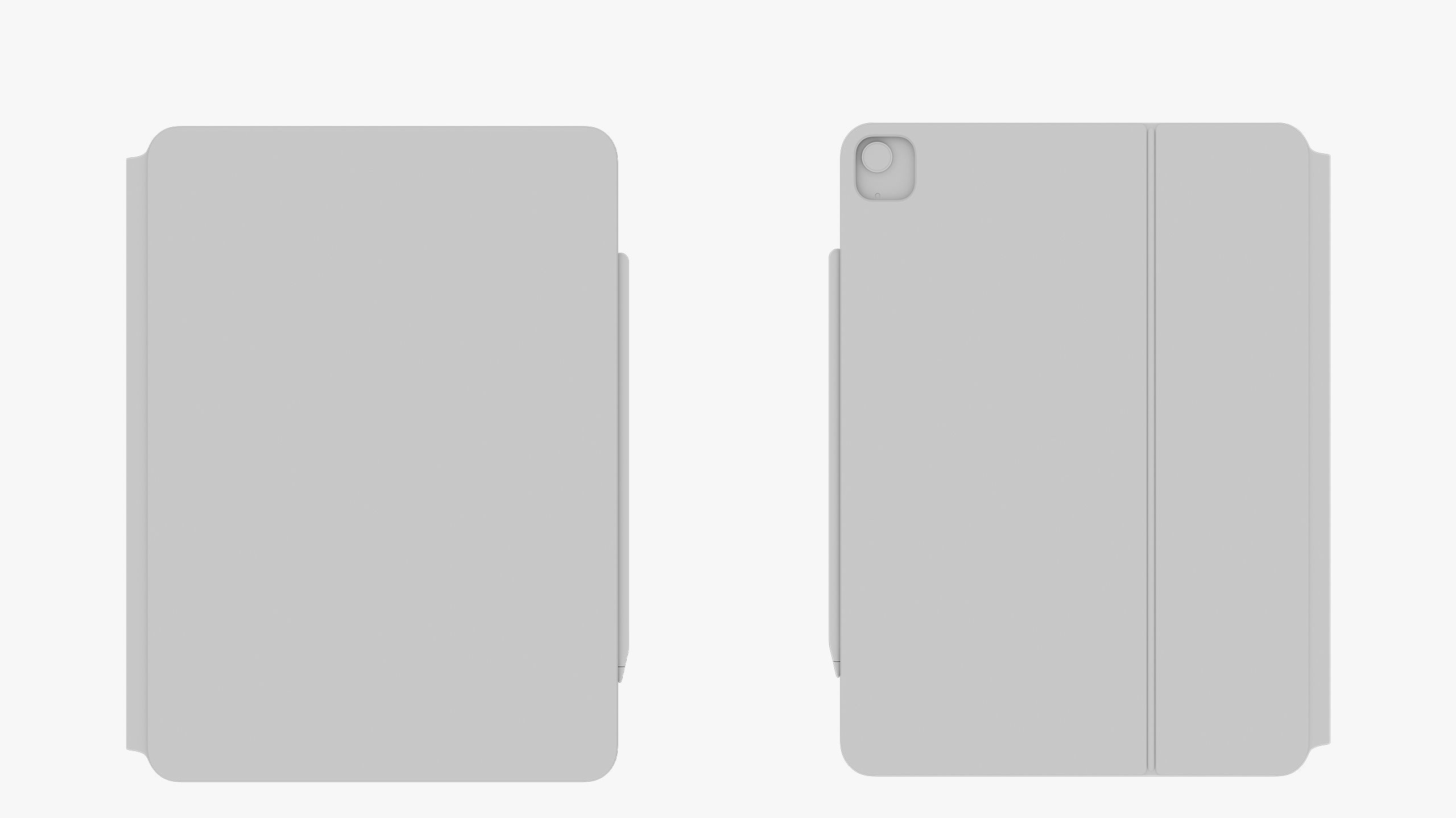 Apple iPad Air 11 - 13 inch M2 2024 With Magic Keyboard 3D model_88