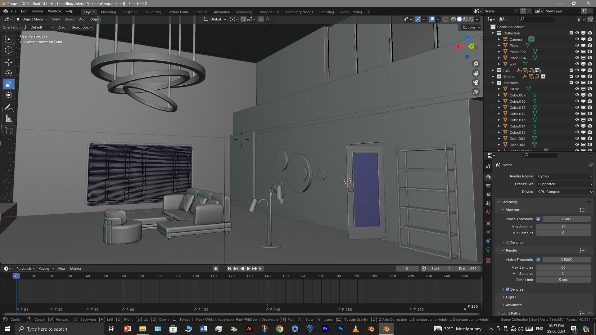 Interior Design 3D model_38