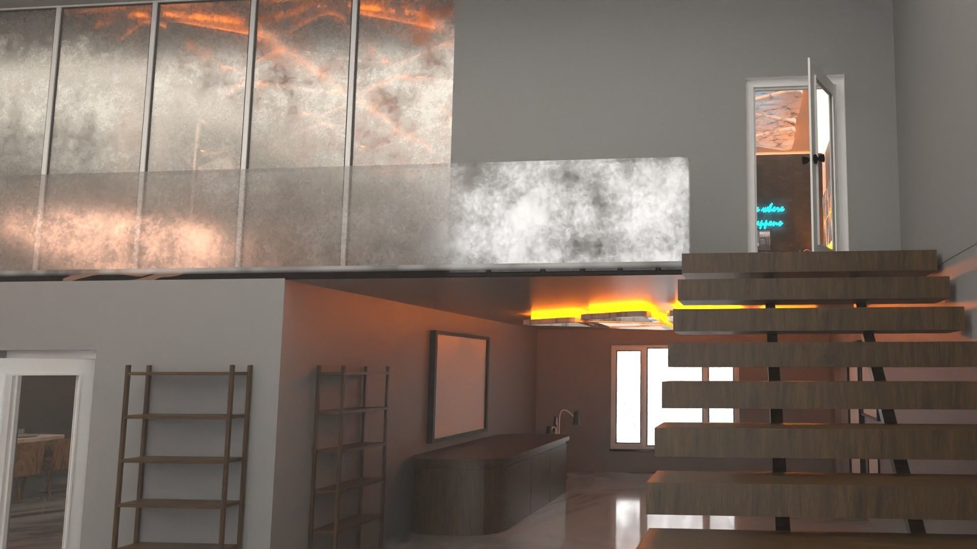 Interior Design 3D model_13