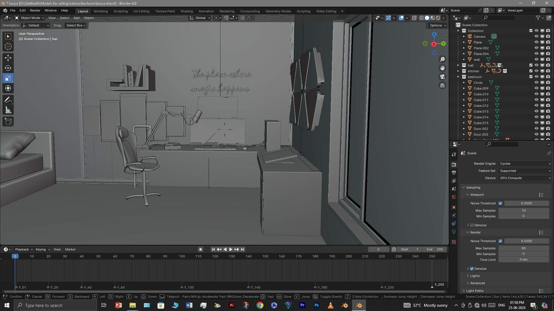 Interior Design 3D model_50
