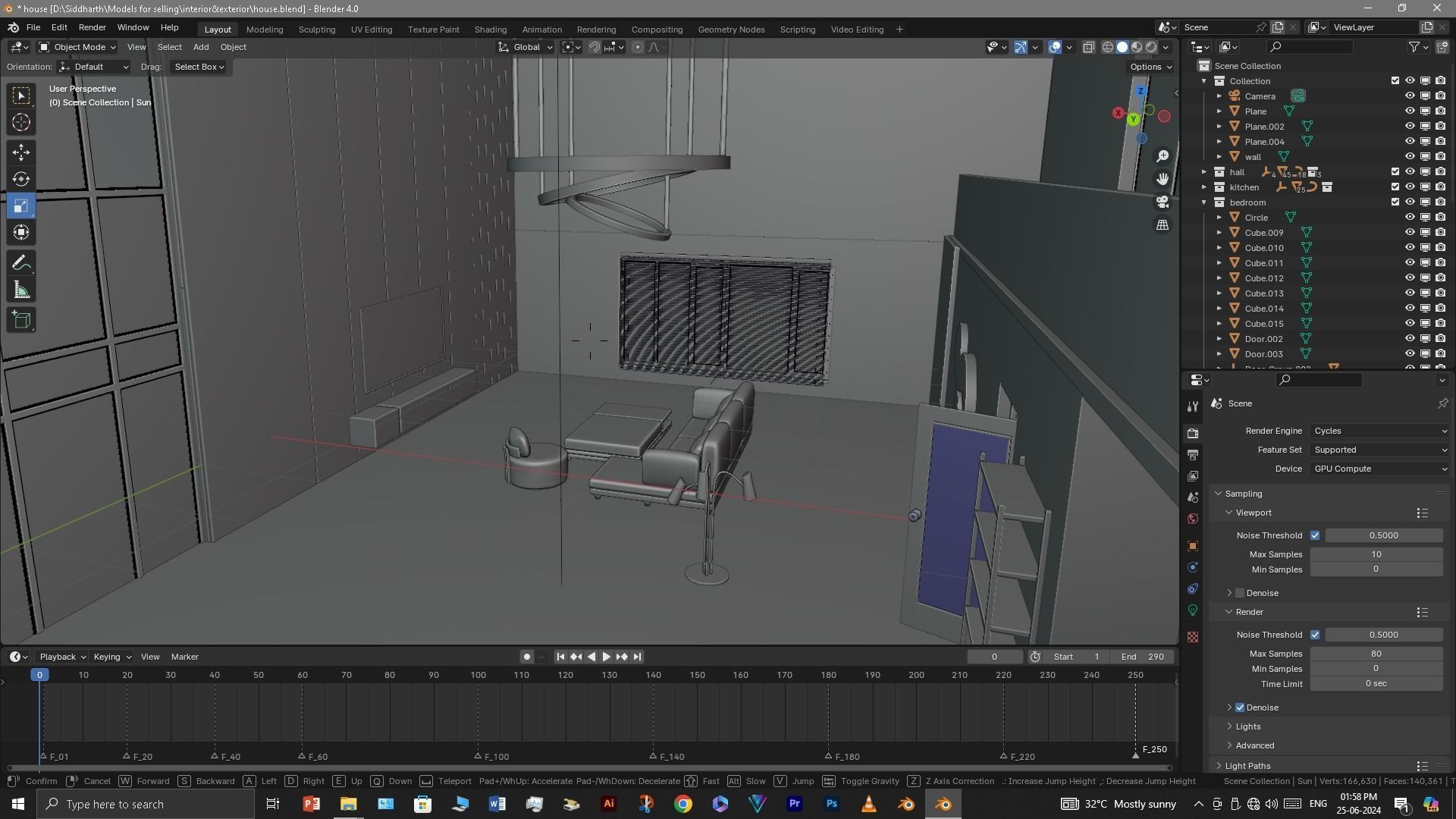 Interior Design 3D model_46