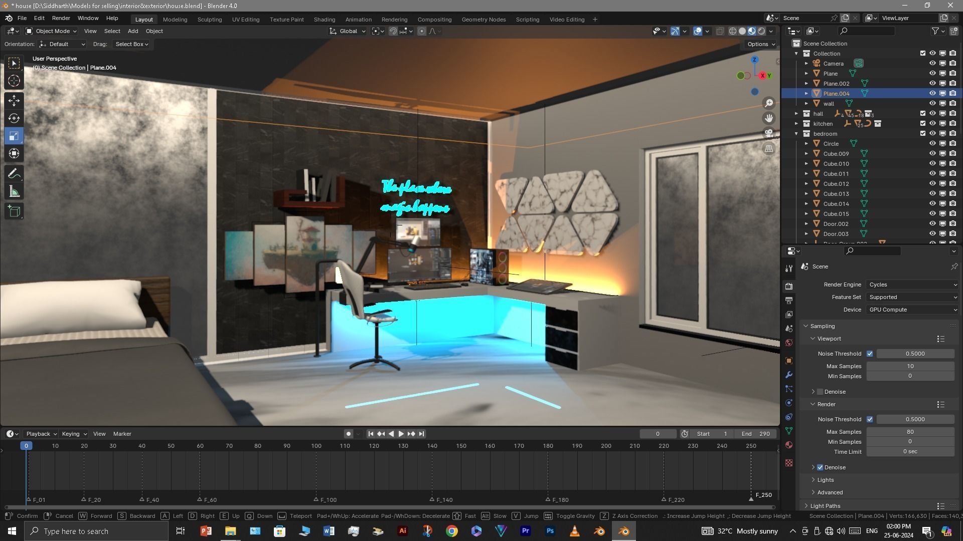 Interior Design 3D model_18