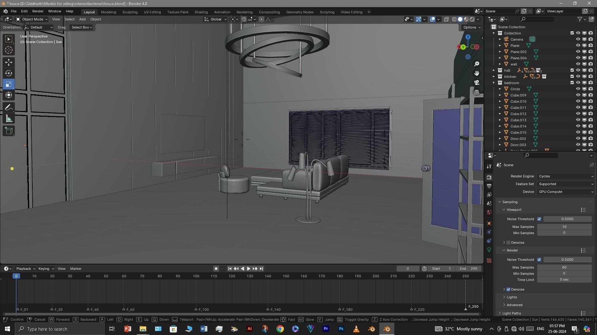 Interior Design 3D model_36