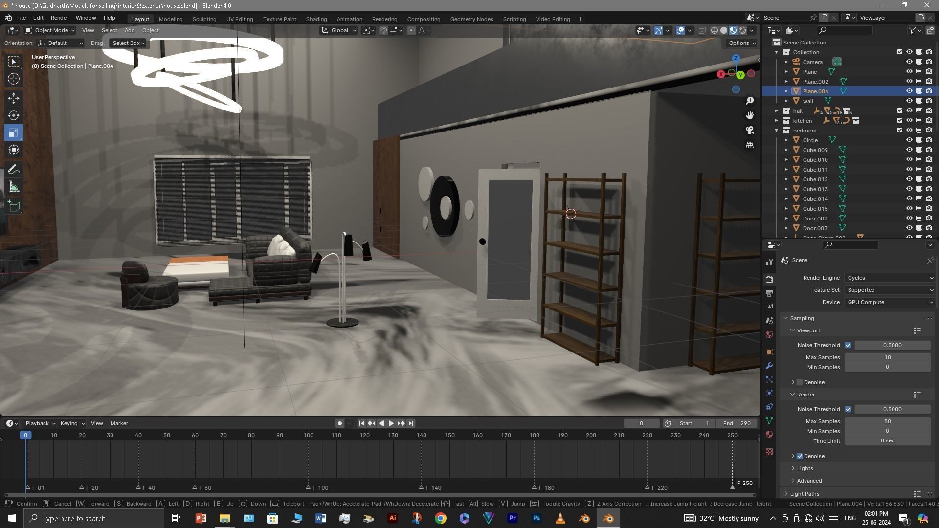 Interior Design 3D model_25