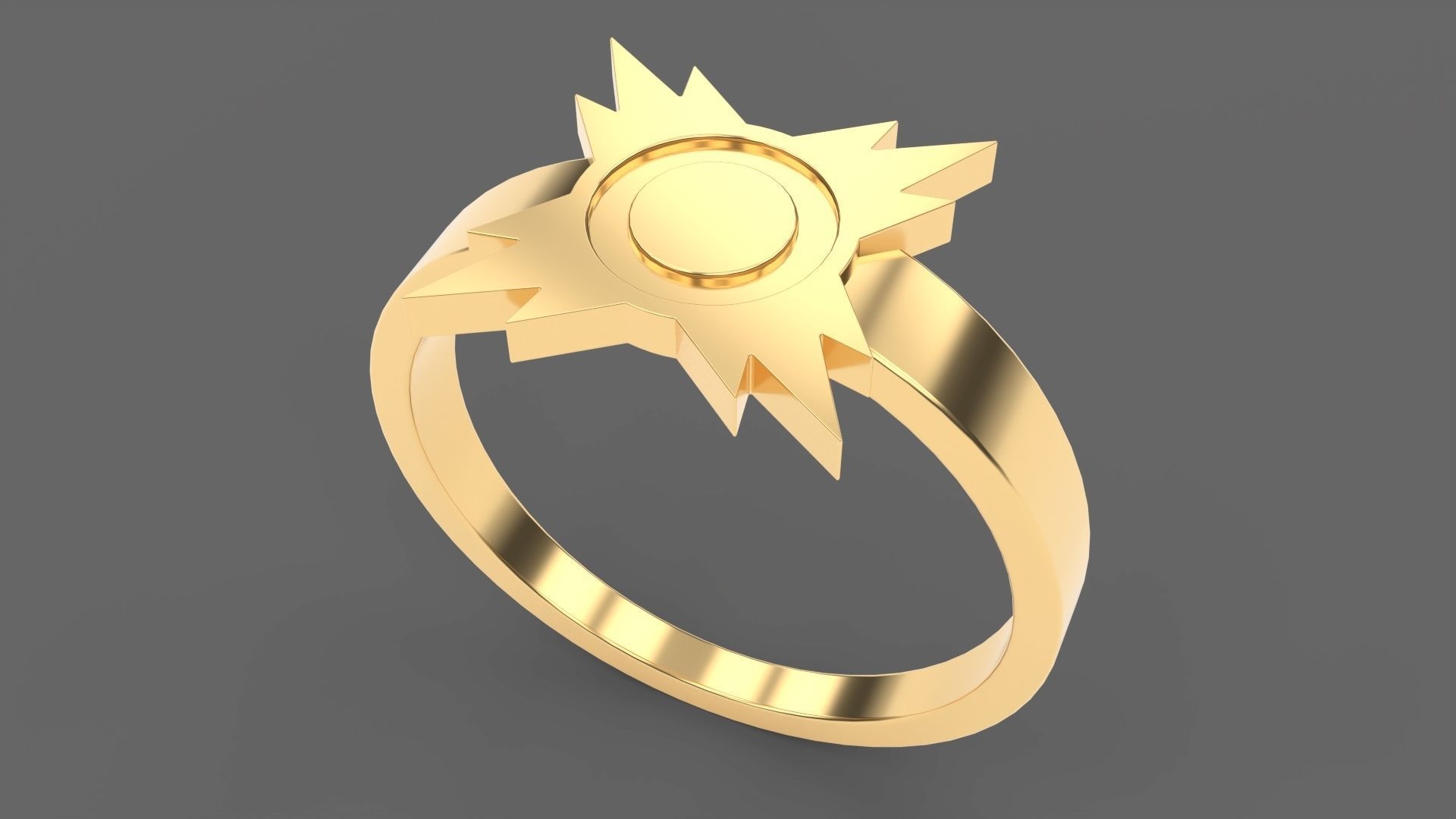 The Sith Order Ring 3D print model_1