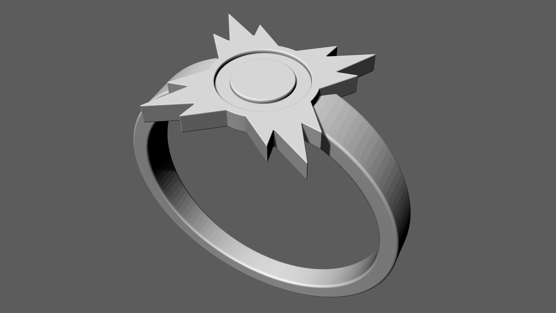 The Sith Order Ring 3D print model_10