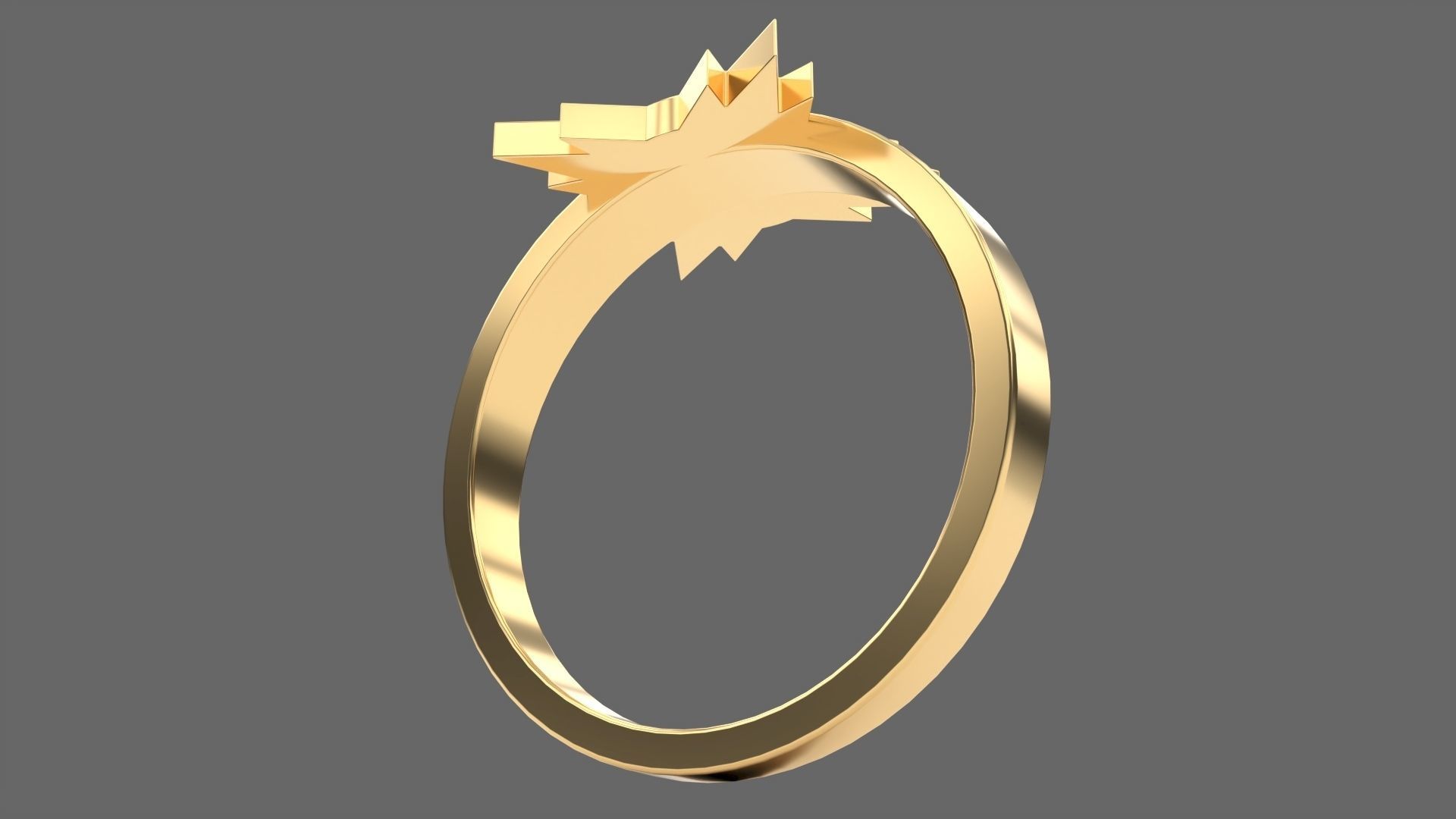 The Sith Order Ring 3D print model_5