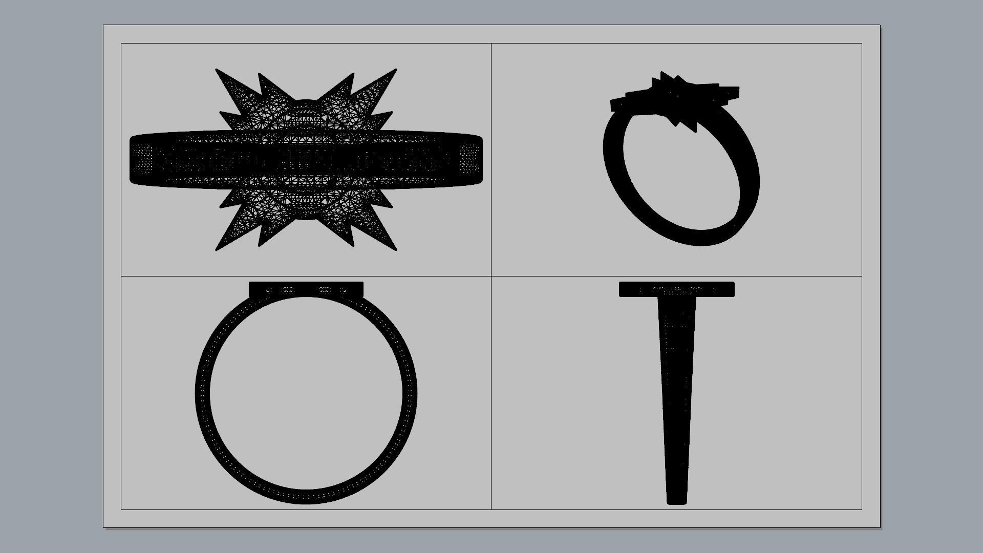 The Sith Order Ring 3D print model_13