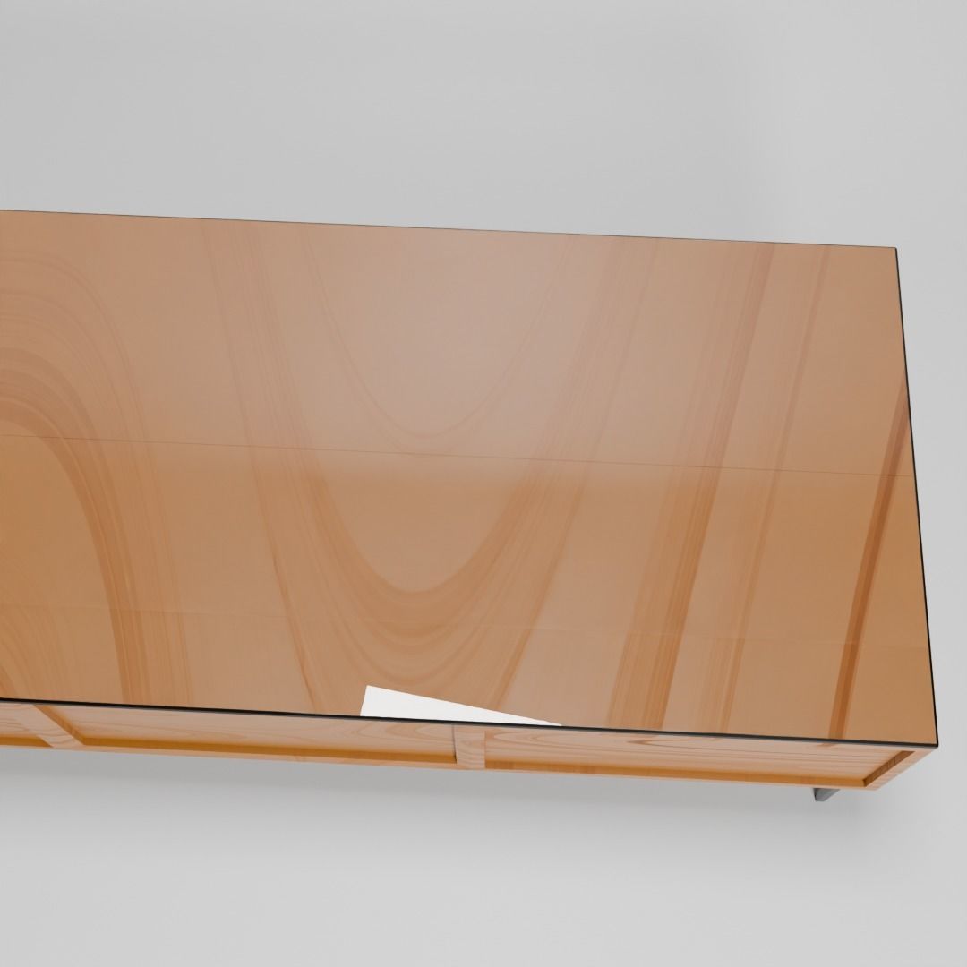 low poly table Low-poly 3D model_2