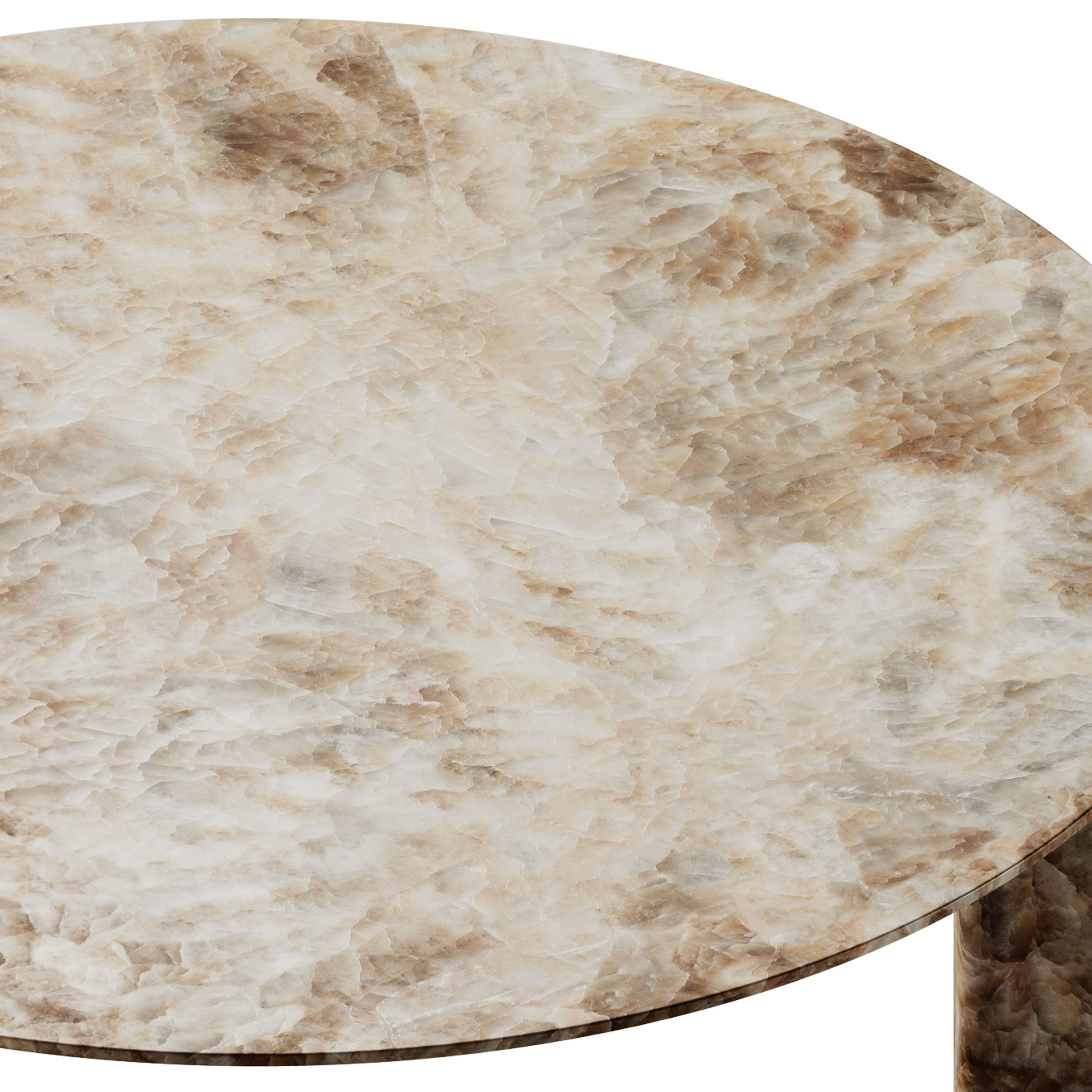 Exteta Giotto Round Dining Table 3D model_6