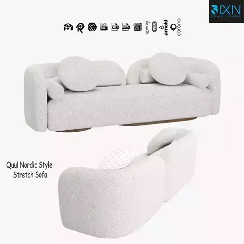 Quul Nordic Style Stretch Sofa