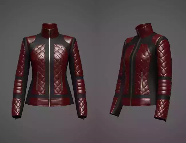 Womens Jacket Leather