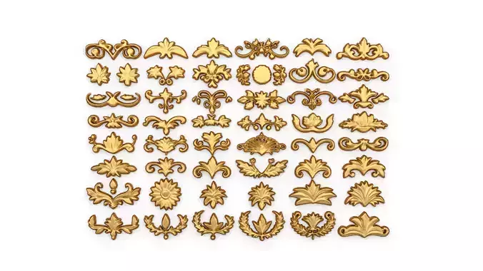 Acanthus Leaves Collection 21