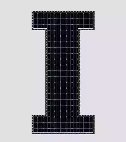 Solar Panel Letter - I