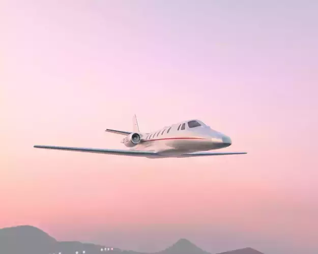 Cessna Citation XLS 3D model
