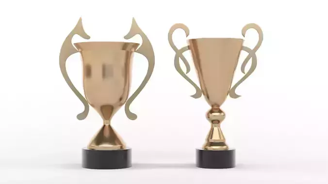 Trophy Cups 3D model
