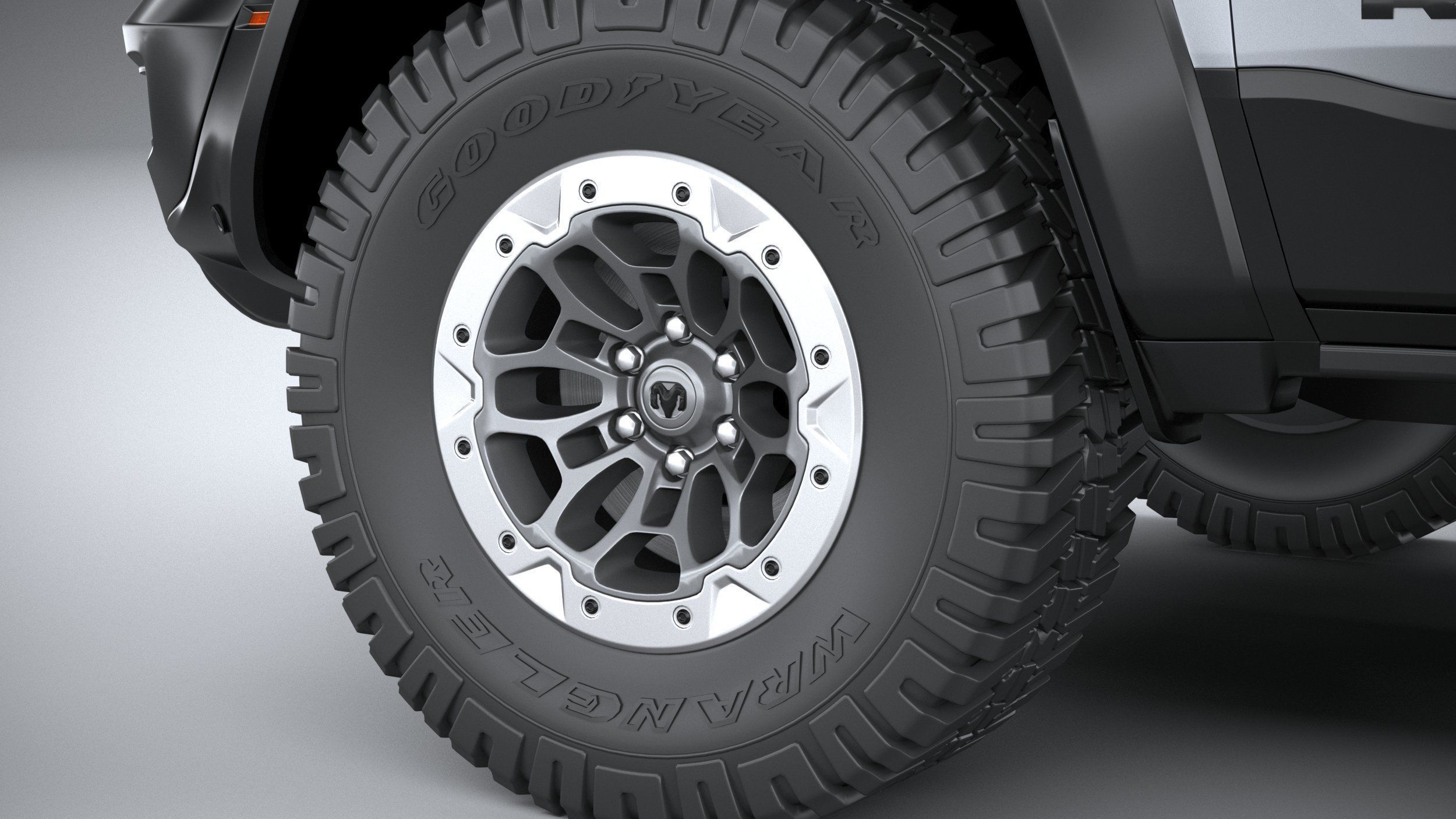 Ram 1500 RHO 2025 3D model_16