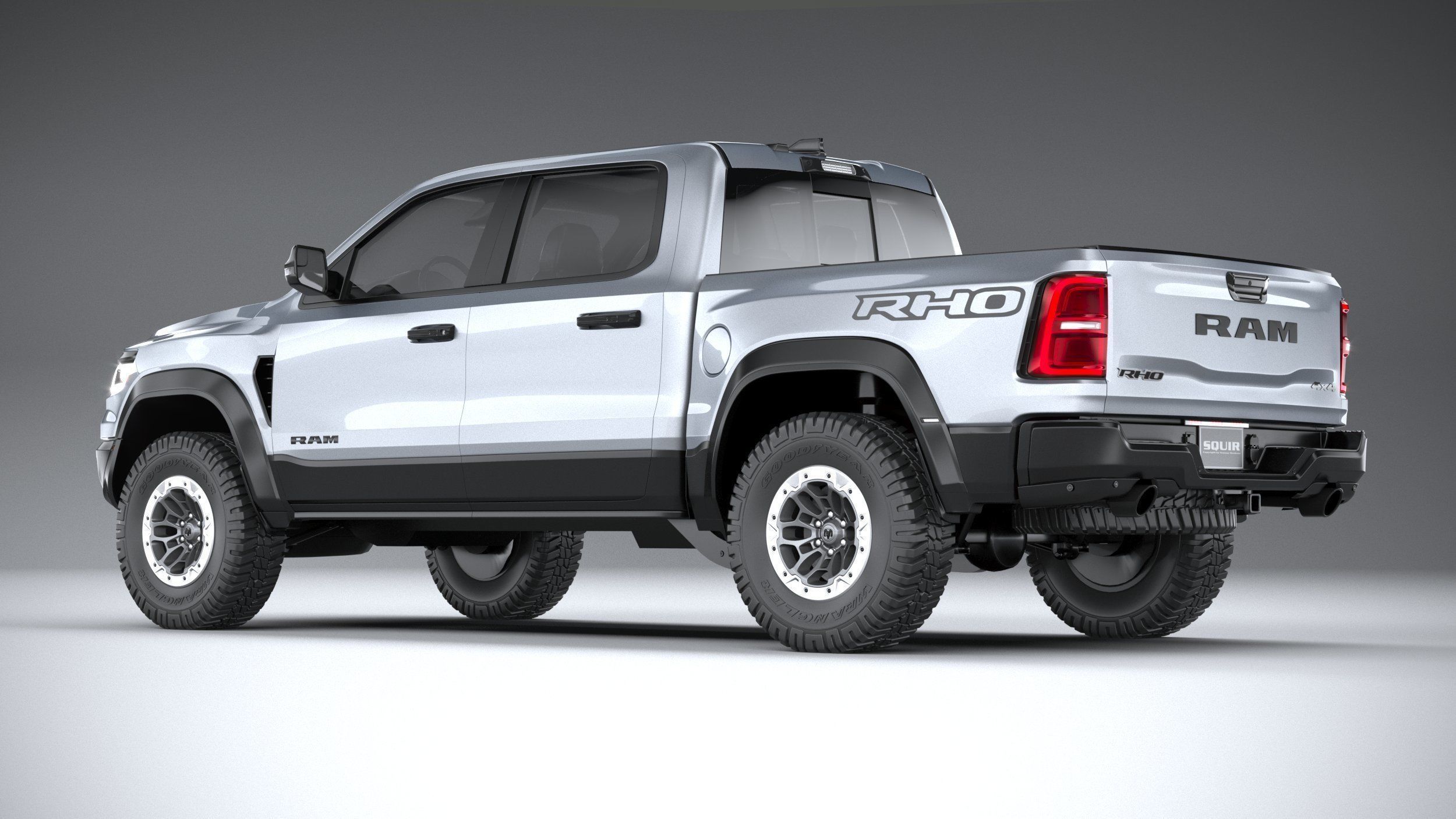 Ram 1500 RHO 2025 3D model_5
