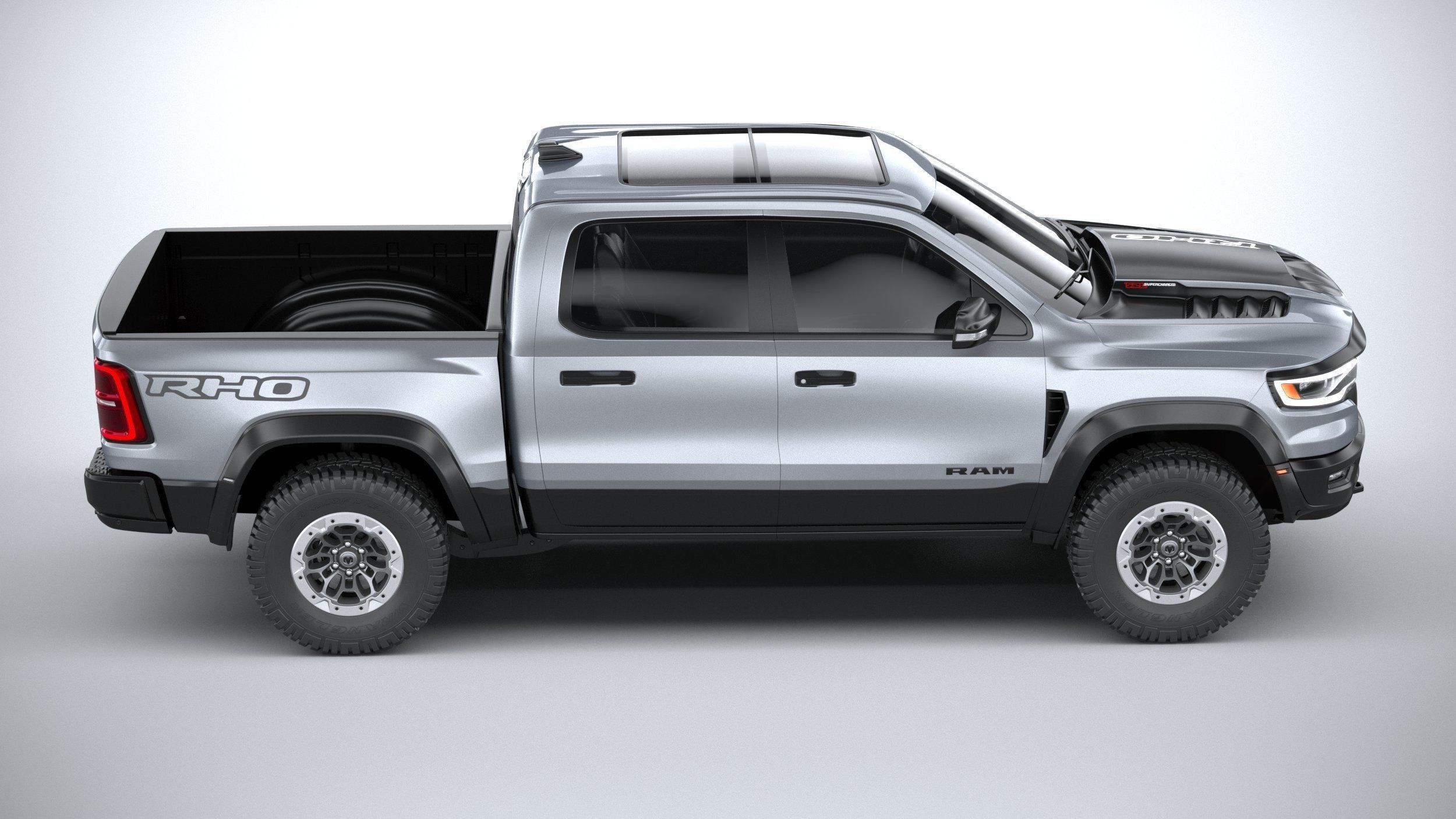 Ram 1500 RHO 2025 3D model_11
