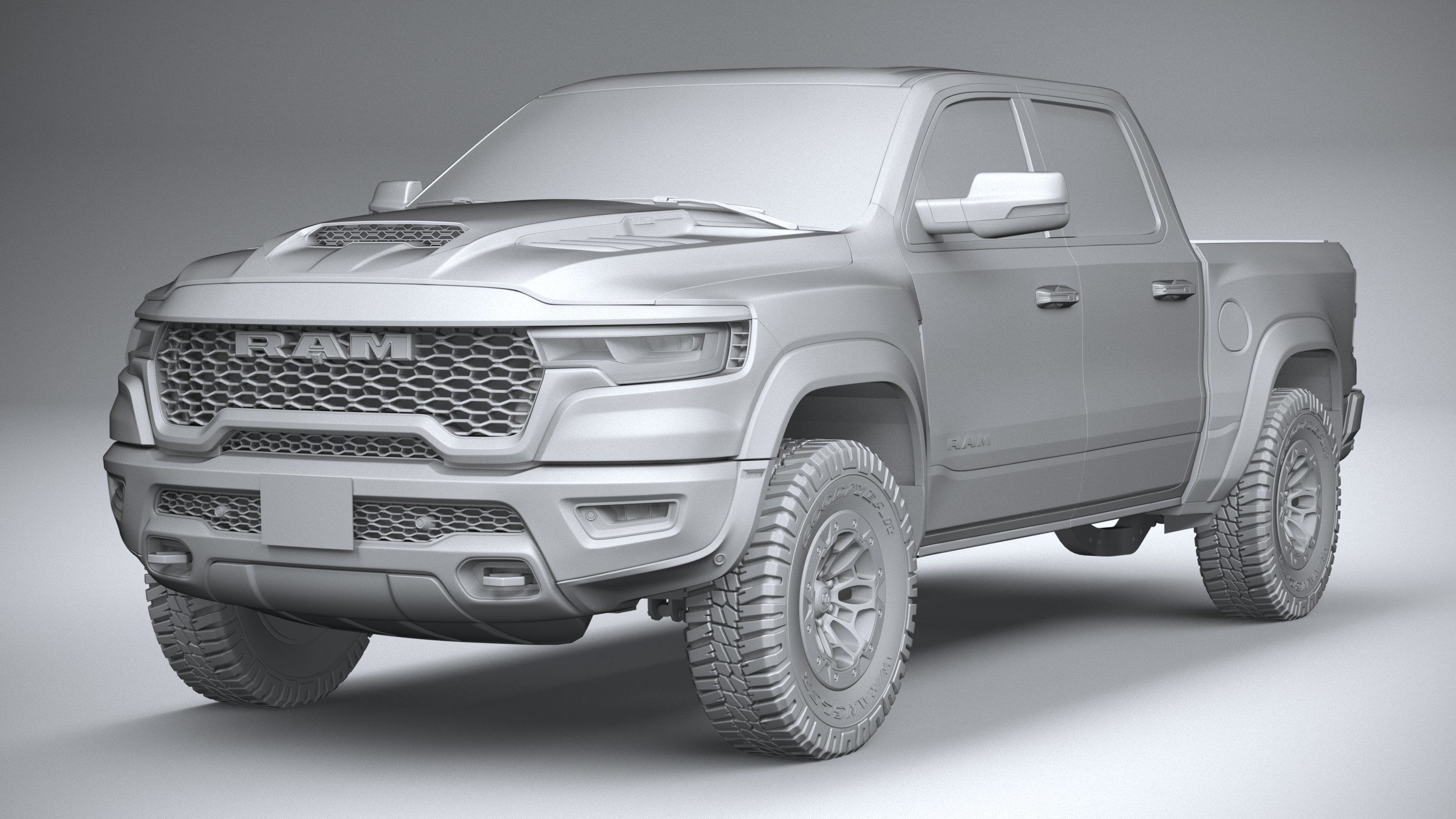 Ram 1500 RHO 2025 3D model_20