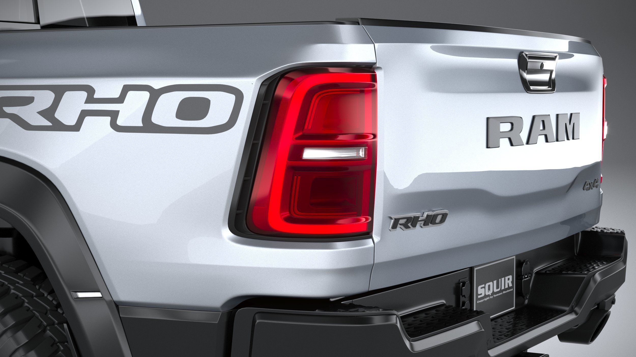 Ram 1500 RHO 2025 3D model_6