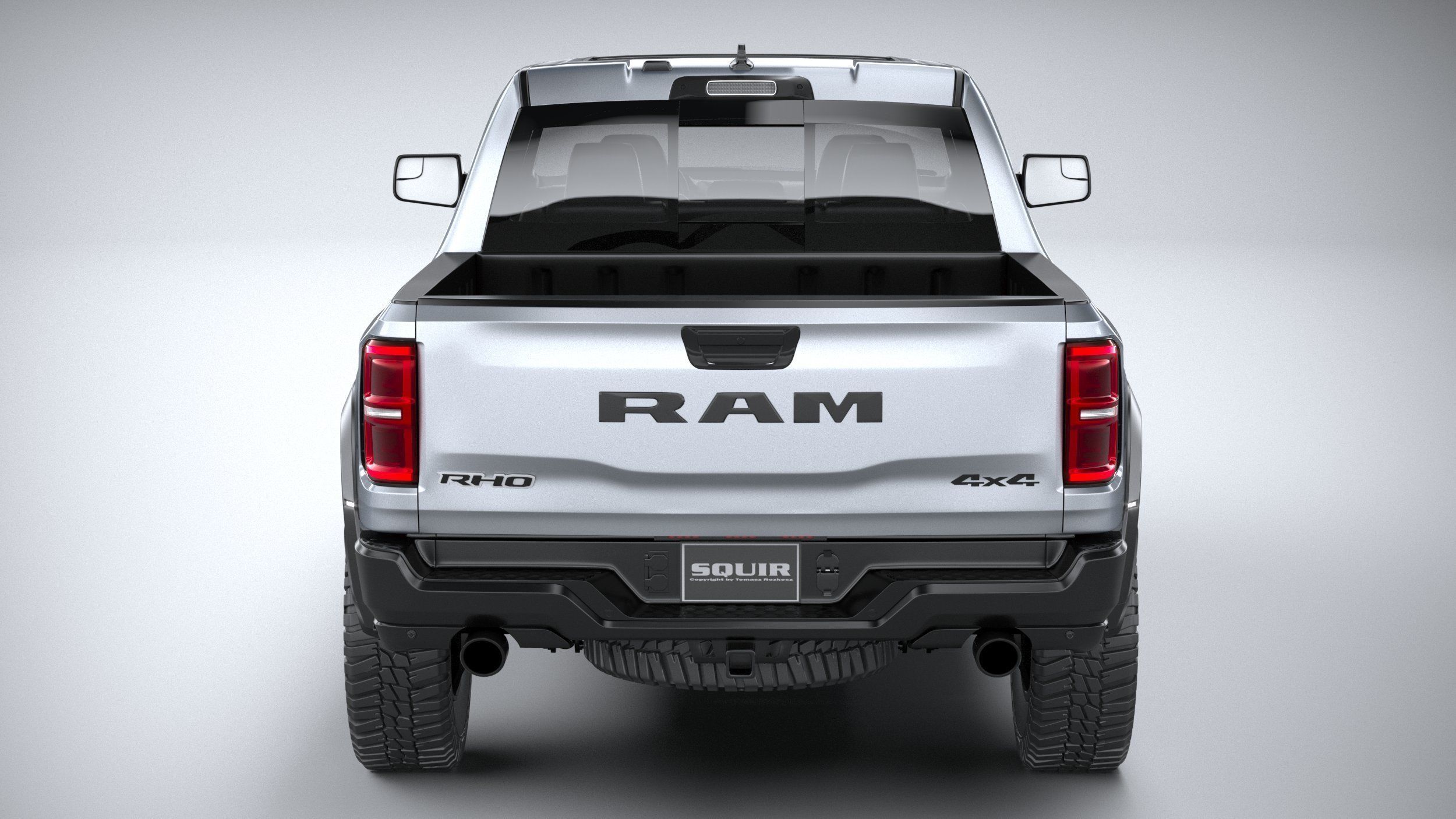 Ram 1500 RHO 2025 3D model_4