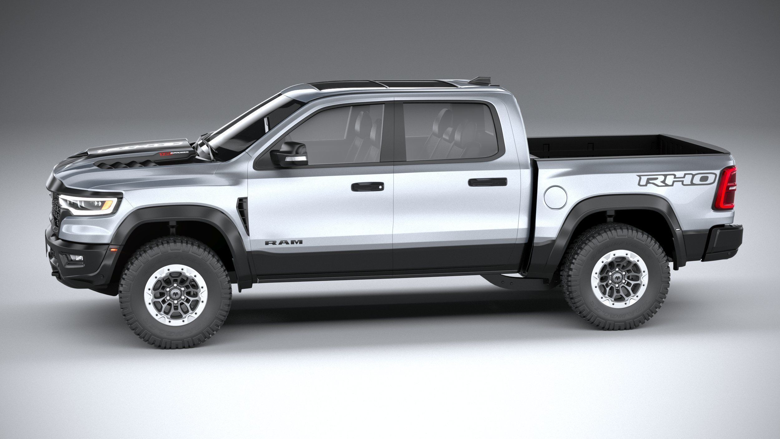 Ram 1500 RHO 2025 3D model_8