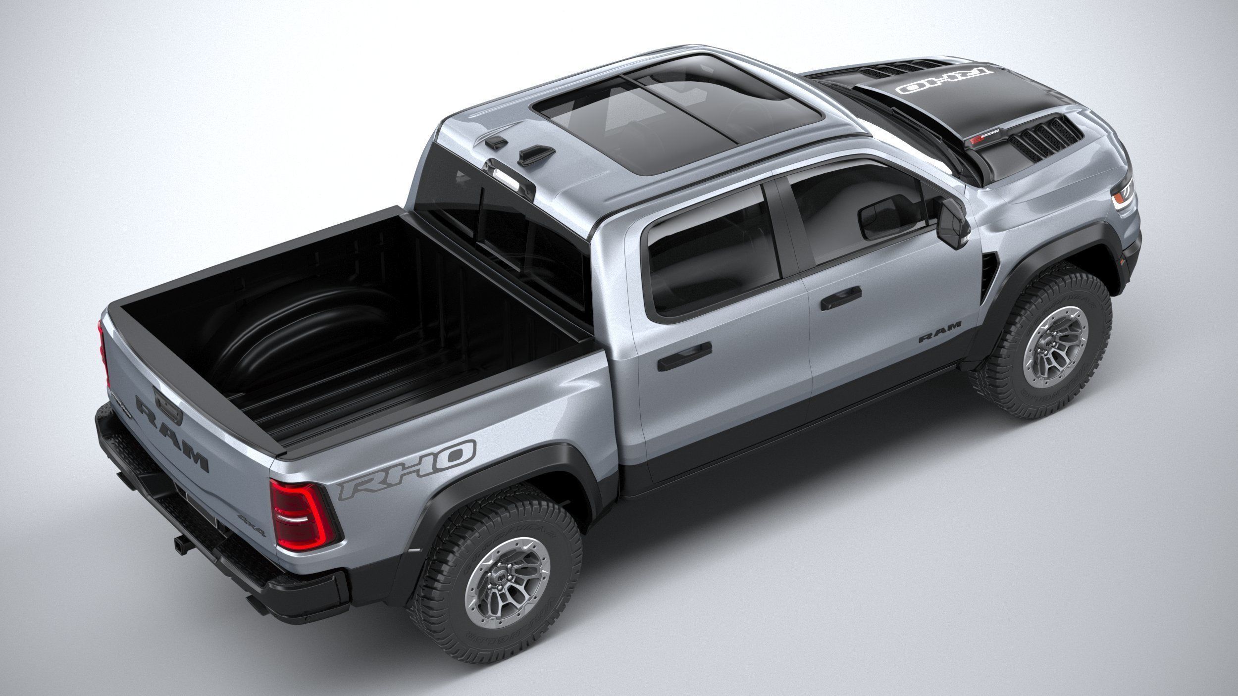 Ram 1500 RHO 2025 3D model_10