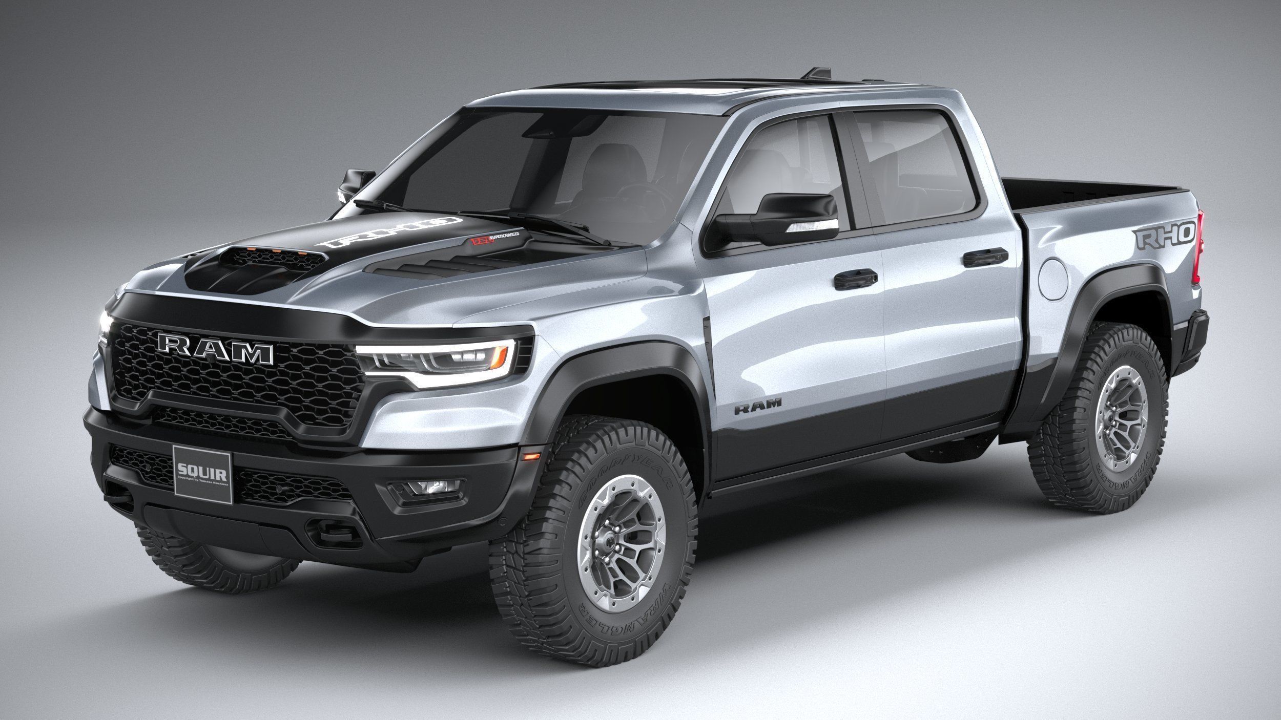 Ram 1500 RHO 2025 3D model_1