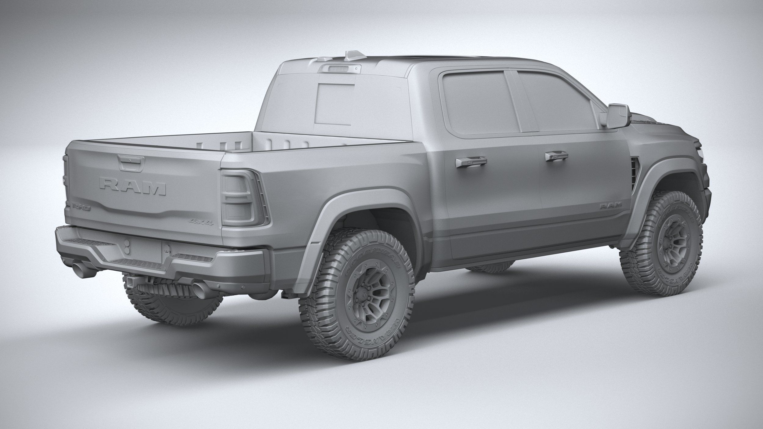Ram 1500 RHO 2025 3D model_25