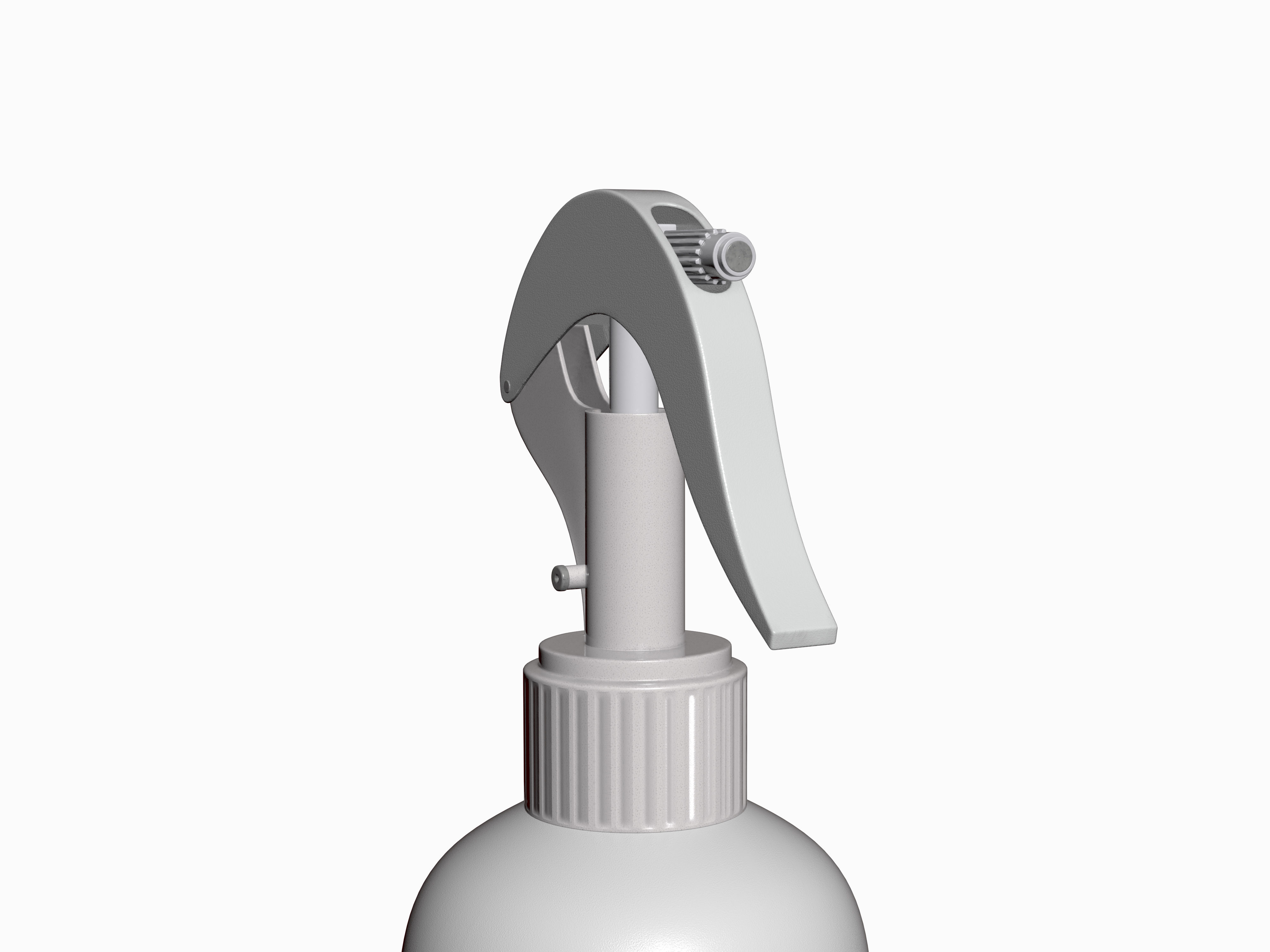 large plastic bottle with dispenser-vol1 3D model_7