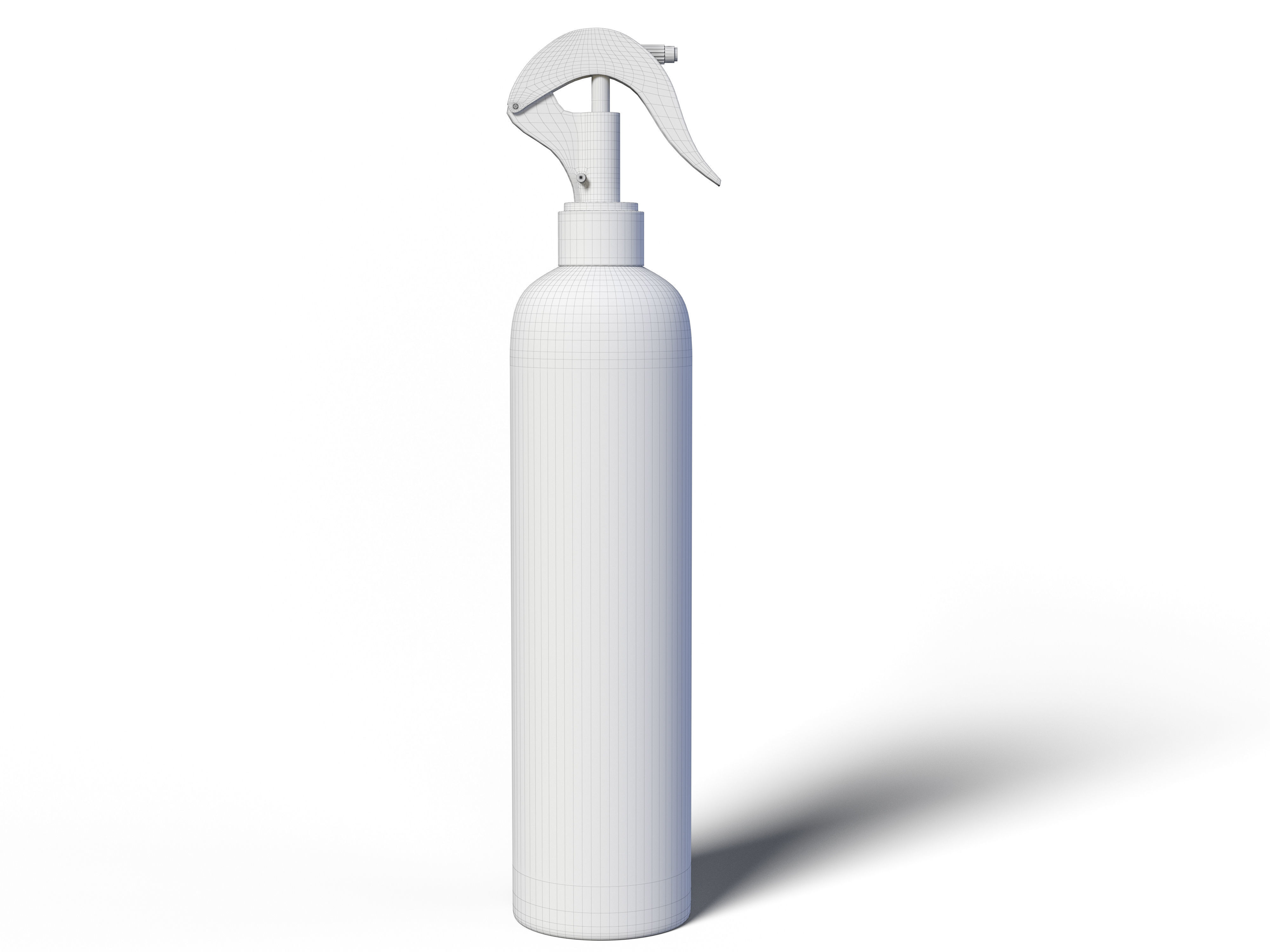 large plastic bottle with dispenser-vol1 3D model_14