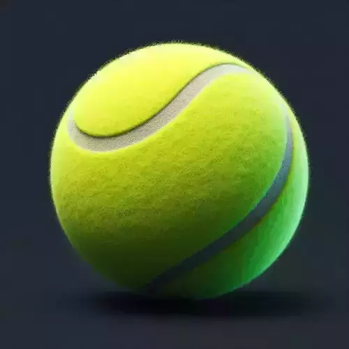 Tennis Ball with texture
