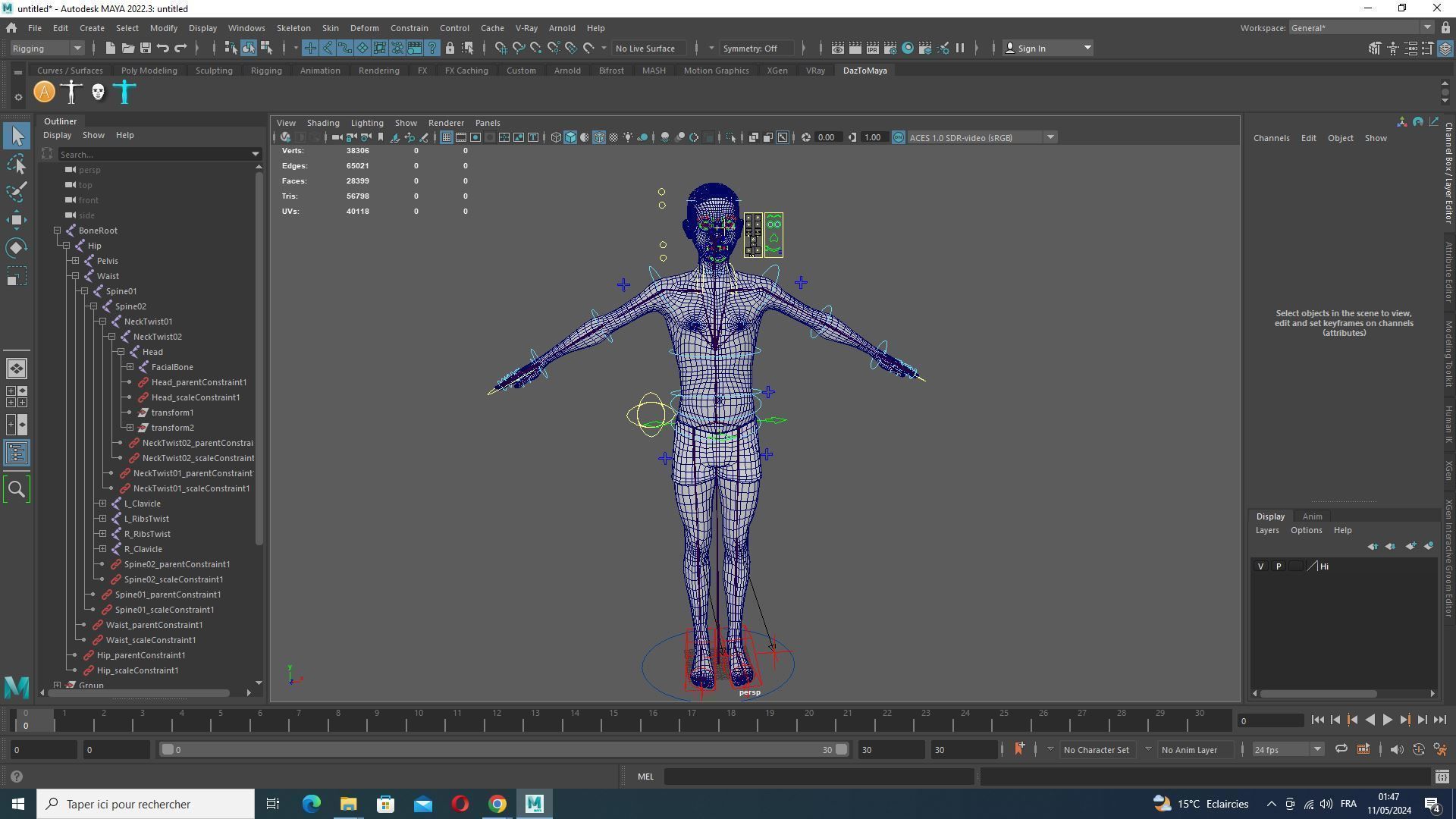 African Boy with Repairman cloth Low-poly 3D model_32