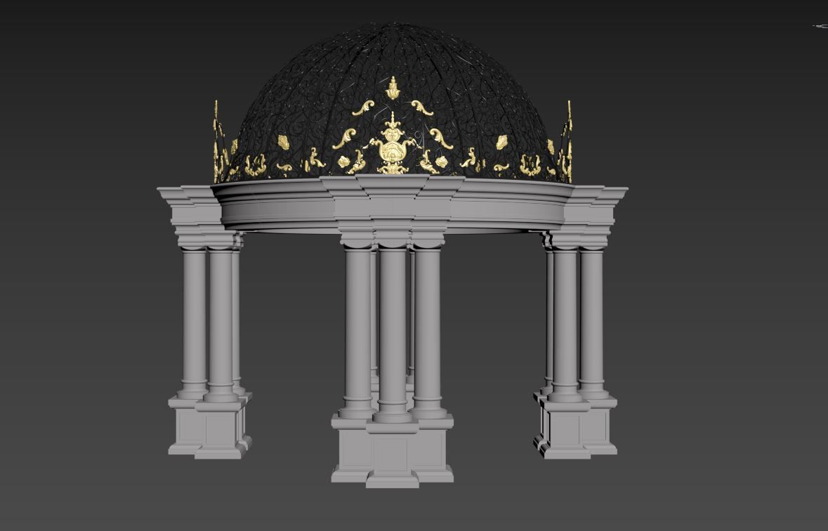 Pavilion 3D model_19