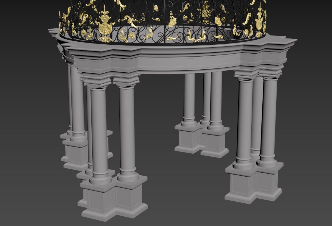 Pavilion 3D model_26