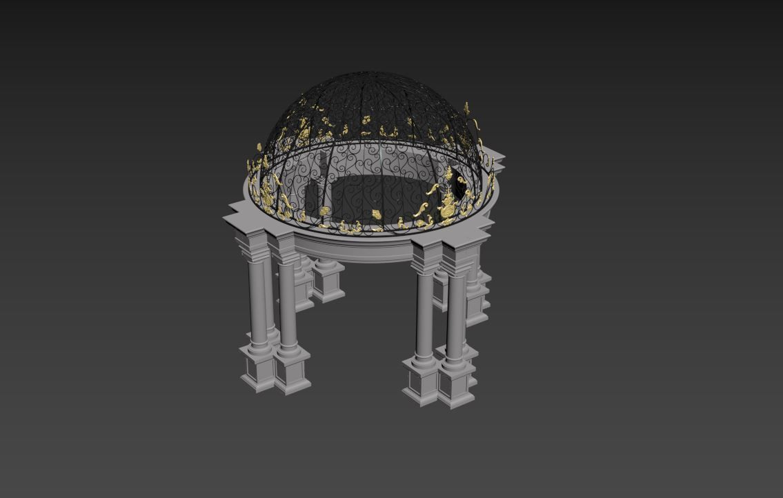 Pavilion 3D model_8