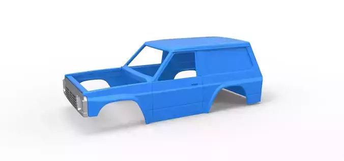 Shell of Uphill Sand Racing Dragster V2 Scale 1 to 25