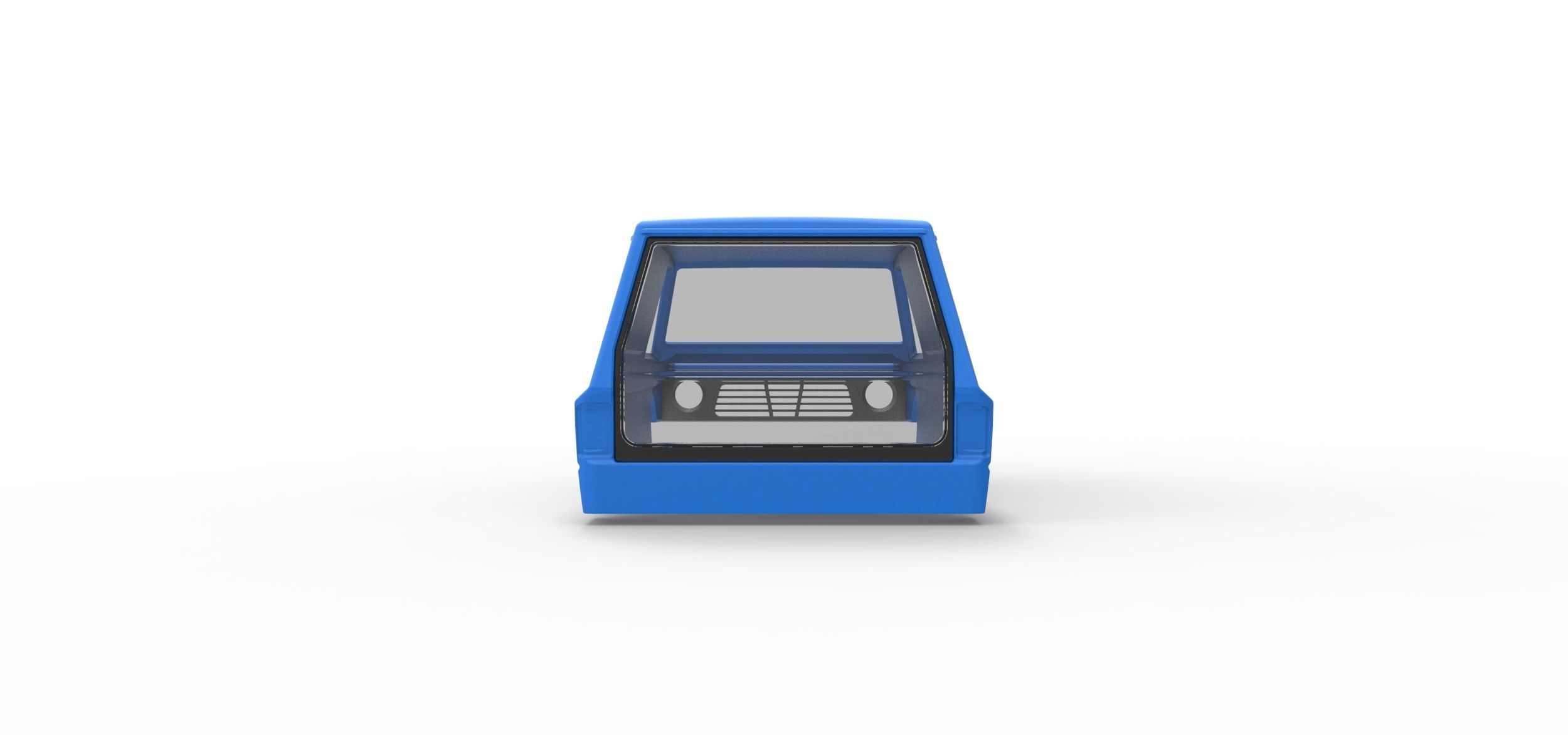 Shell of Uphill Sand Racing Dragster V2 Scale 1 to 25 3D print model_12
