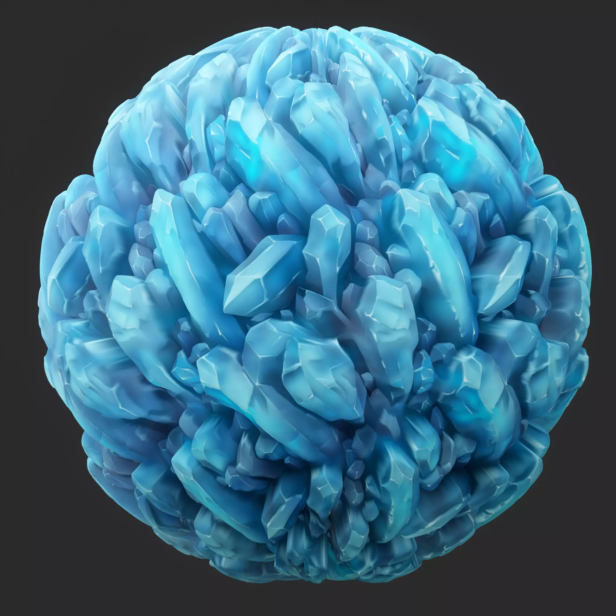 Stylized Crystal Seamless Texture Texture_0