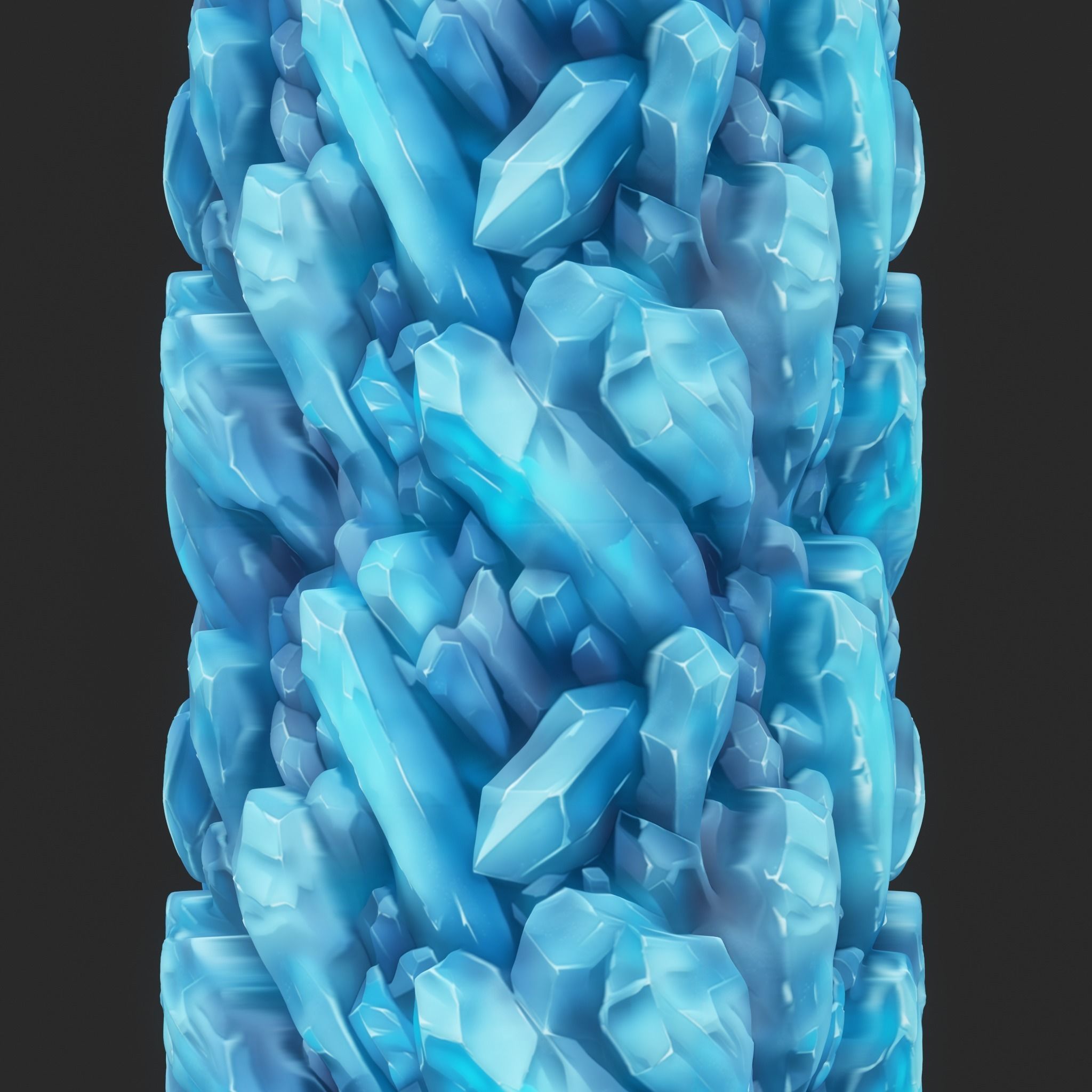 Stylized Crystal Seamless Texture Texture_4