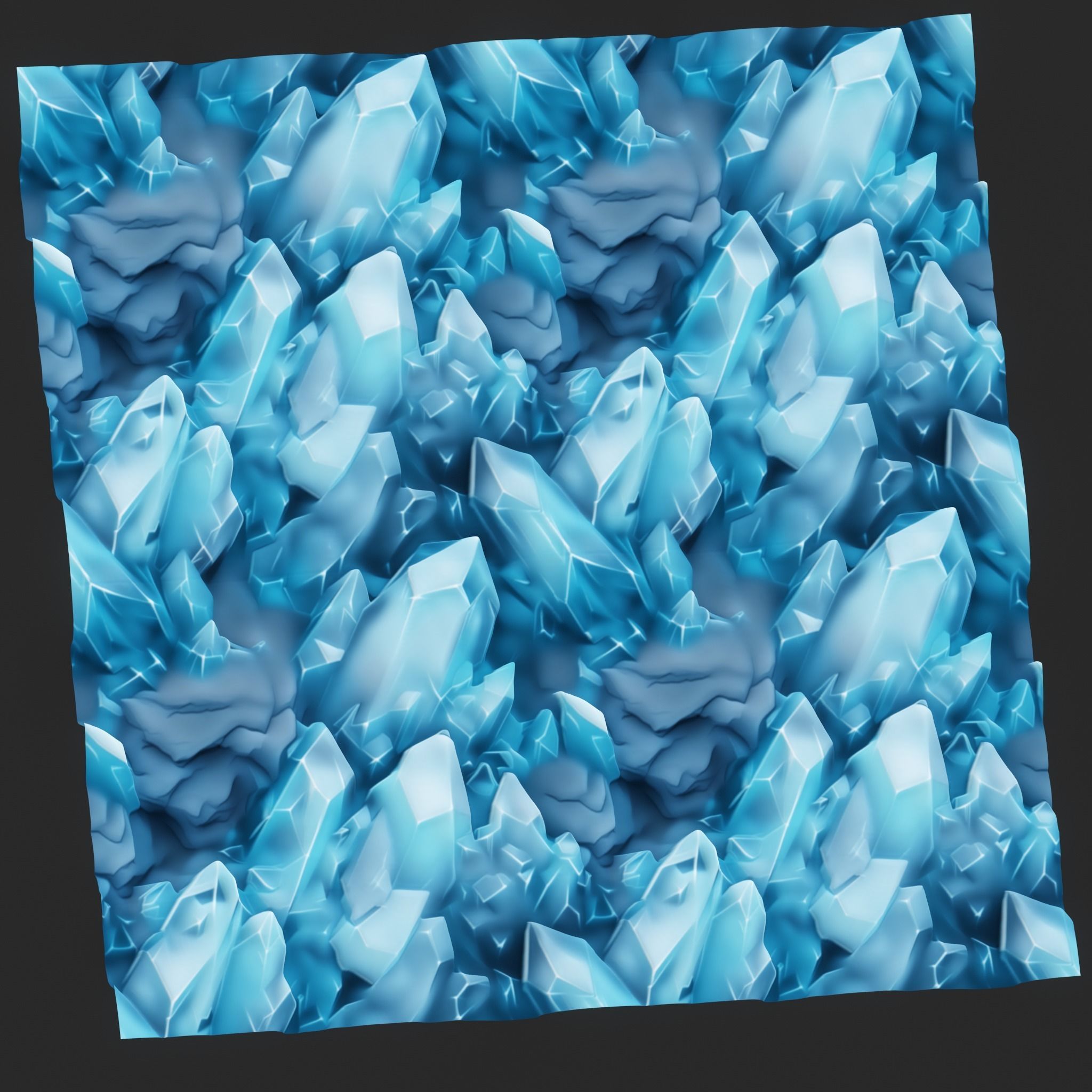 Stylized Crystal Seamless Texture Texture_4