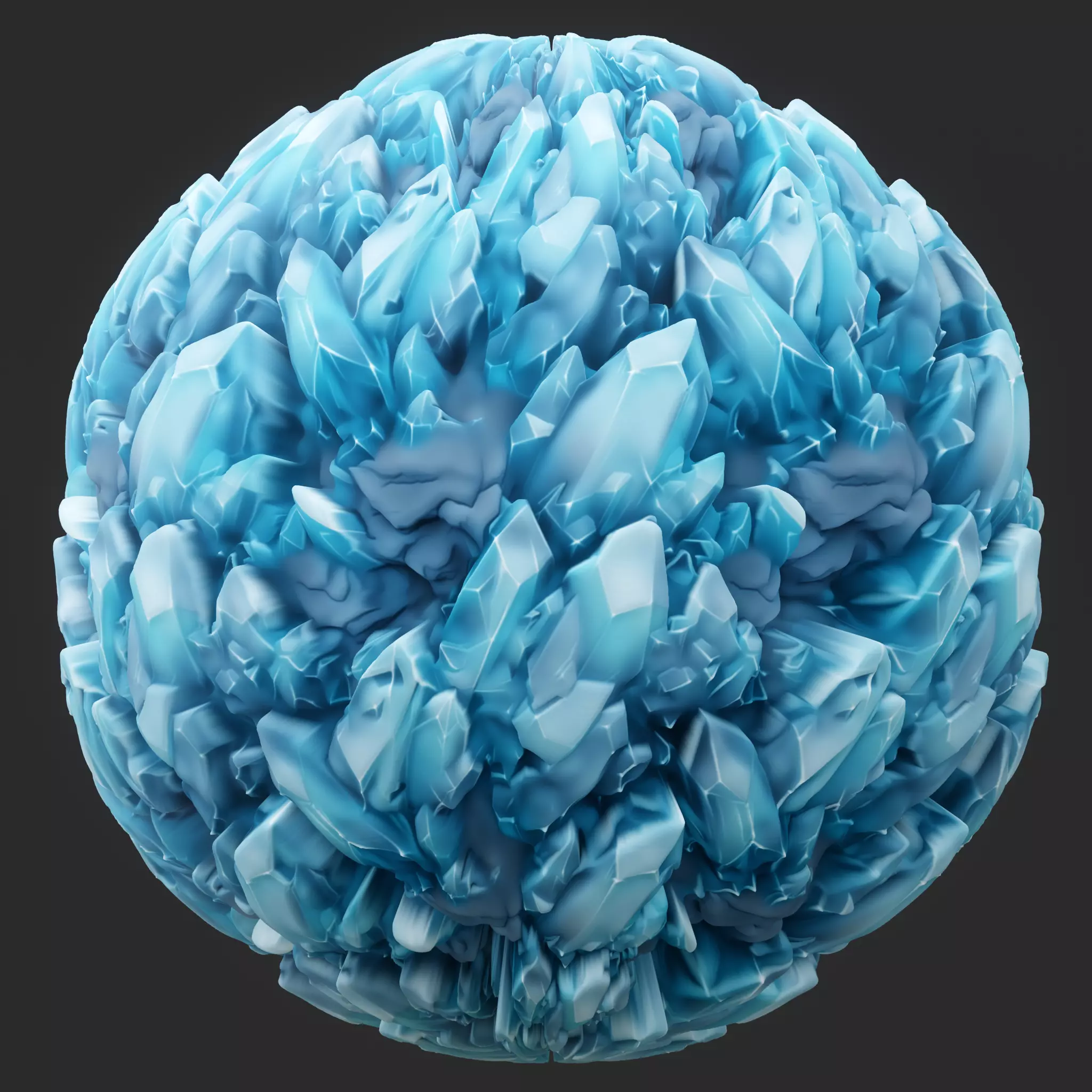 Stylized Crystal Seamless Texture Texture_0
