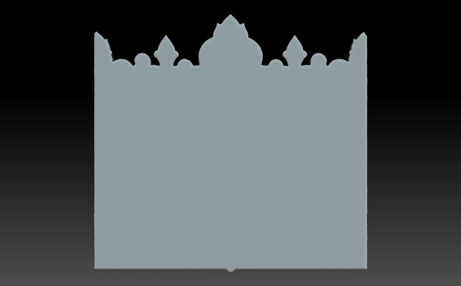 Indian Temple Wall basrelief 12 240614 3D print model_5