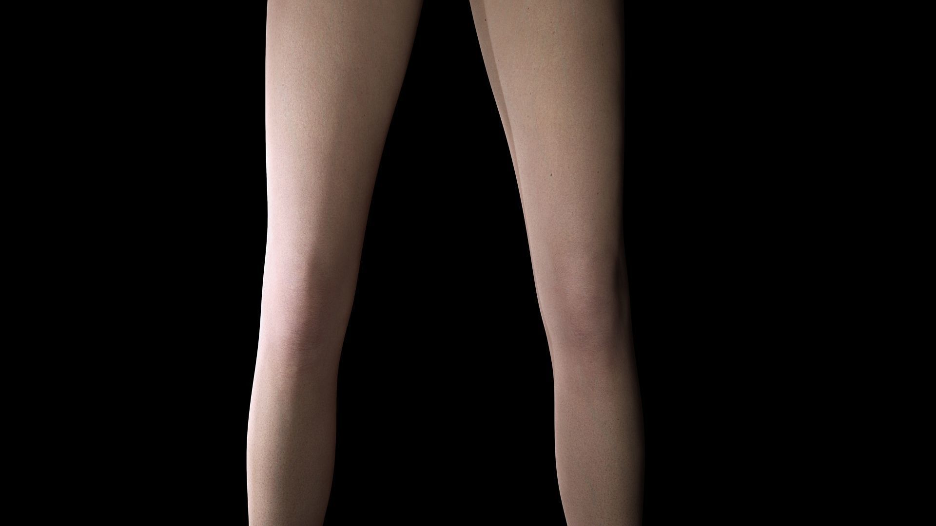 Sabrina- Realistic Woman with Repairman cloth Low-poly 3D model_15